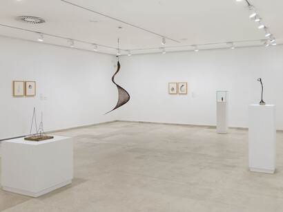 Varios artistas, Es solo una sensación, vista de exhibición. Cortesía del Museo Patio Herreriano