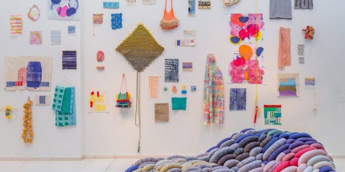 Plain, Purl, Exhibition view. Courtesy of Design museum Gent