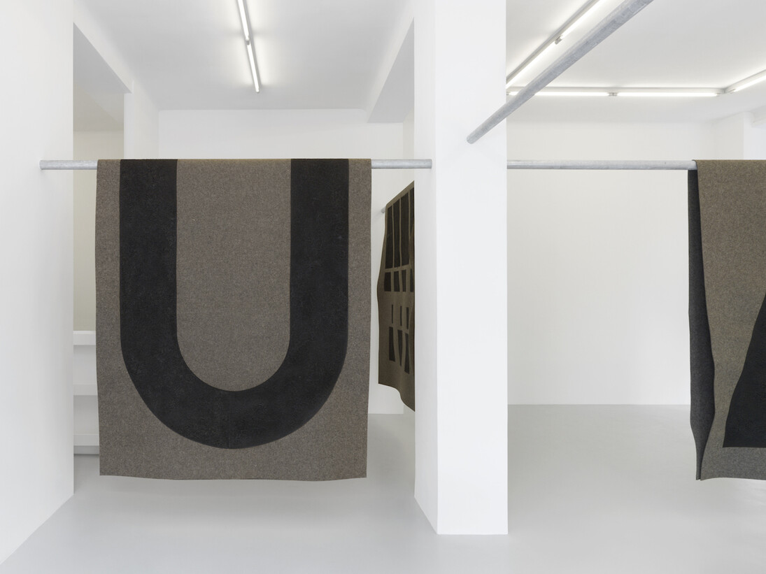 Emilie Ding, exhibition view. Courtesy of Galerie Xippas