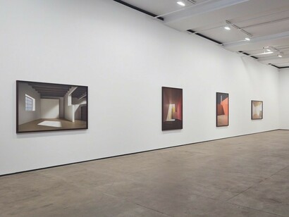 James Casebere. Emotional Architecture, Exhibition view. Courtesy of Sean Kelly