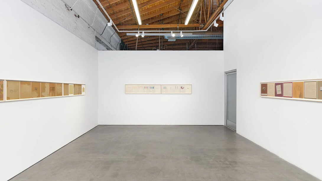 Alexis Smith, Rapido, exhibition view. Courtesy of François Ghebaly