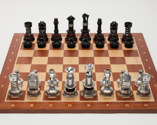 Featured Chess Sets 2017. Courtesy of World Chess Hall of Fame 
