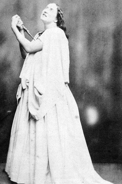 Adelaide Ristori in "Mirra" di V. Alfieri