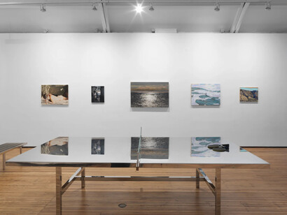 Various artists, Threshold of vision, exhibition view. Courtesy of Nathalie Karg Gallery 