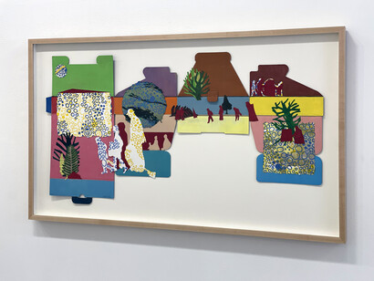 Yvette-Drury-Dubinsky, Traveling, 2023. Courtesy of the artist and Bruno David Gallery