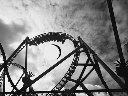 Chiara Dynys. Liseberg, 2017, fusione di metacrilato, foto, vetro e argento/cast methacrylate, photo, glass, silver 53×69×4,5cm. Courtesy Cortesi Dynys
