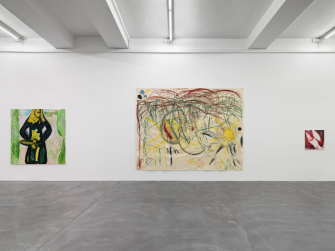Tamuna Sirbiladze, Exhibition view. Courtesy of Galerie Eva Presenhuber