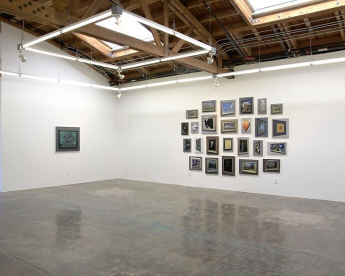 David Klamen, Exhibition view. Courtesy of Mark Moore Fine Art