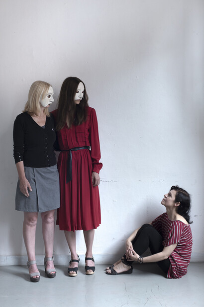 Alcesti, Daria Deflorian, Monica Piseddu e Monica Demuru, ph D. Burberi