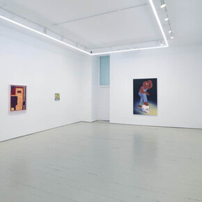 Various artists, *teks-, exhibition view. Courtesy of Klaus von Nichtssagend Gallery