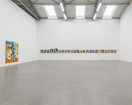 Ryan Mosley, Exhibition view. Courtesy Galerie Eigen+Art Leipzig/Berlin, Photo: Uwe Walter, Berlin