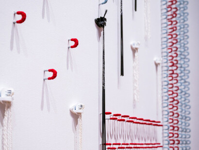 Hautāmiro, exhibition view. Courtesy of Dunedin Public Art Gallery