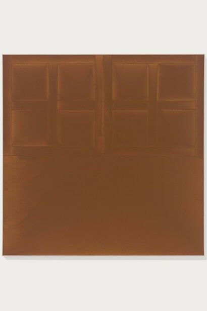 James Bishop, State, 1972, Oil on canvas, 72 x 72 1/8 inches (182.9 x 183.2 cm). © 2014 James Bishop; courtesy of David Zwirner, New York/London