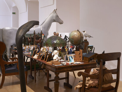 Vista de sala / gallery view El tiempo y las cosas. La casa-estudio de Hanne Darboven (imagen 3)