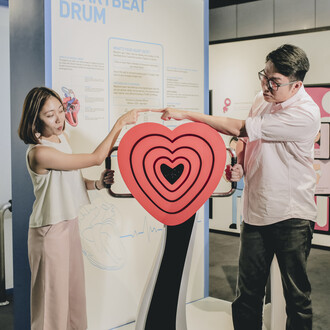 Dialogue with time. Embrace ageing, exhibition view. Courtesy of Science Centre