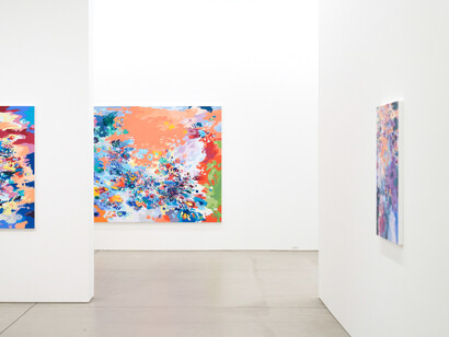 Anne Kagioka Rigoulet, Shifting existence, exhibition view. Courtesy of MAKI Gallery