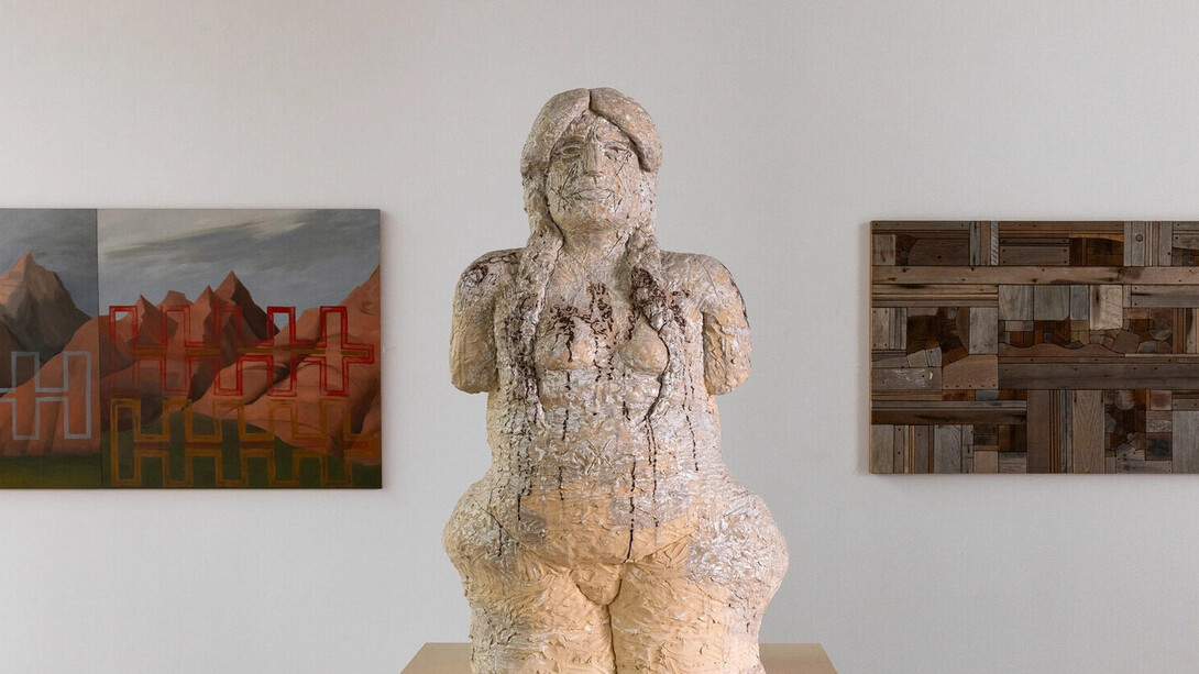 Various artists, Hold to this Earth, exhibition view. Courtesy of Yorkshire Sculpture Park