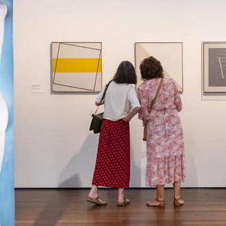 Various artists, Network Paris abstraction-création 1931–1937, exhibition view. Courtesy of Arp Museum