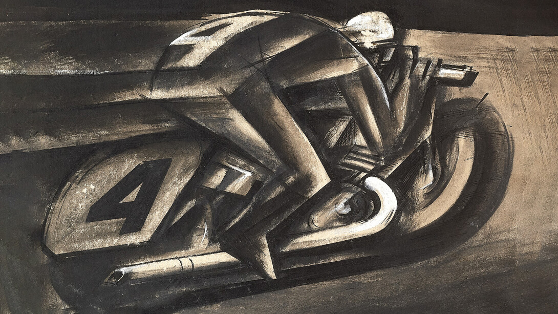 Mario Sironi, Uomo nuovo, 1918