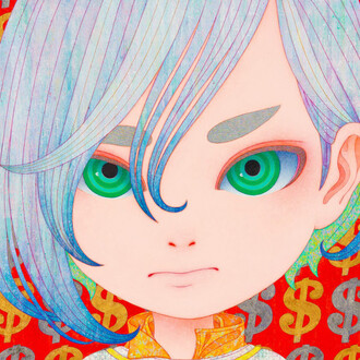 Kohei Yamada, Good art is the best business (no. 1) (detail), 2025. Courtesy of GR gallery 
