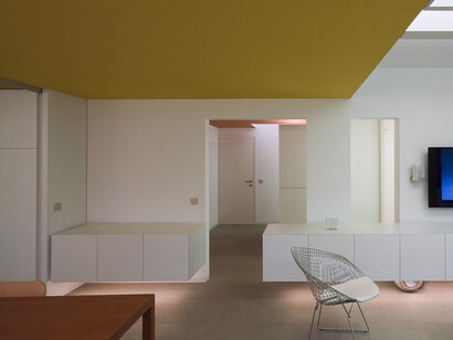 Vivienda en un bloque: salón. Foto de David Cardelús