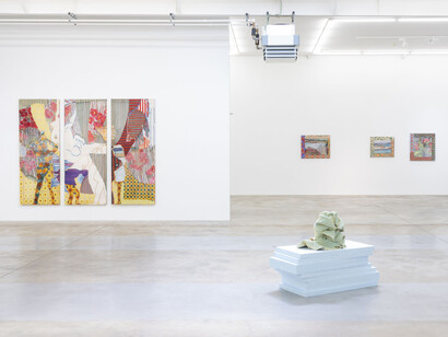 Various artists, Soft chaos, exhibition view. Courtesy of Ceysson and Bénétière Gallery