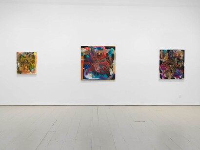 Erika Ranee, Saturn return, exhibition view. Courtesy of Klaus von Nichtssagend Gallery