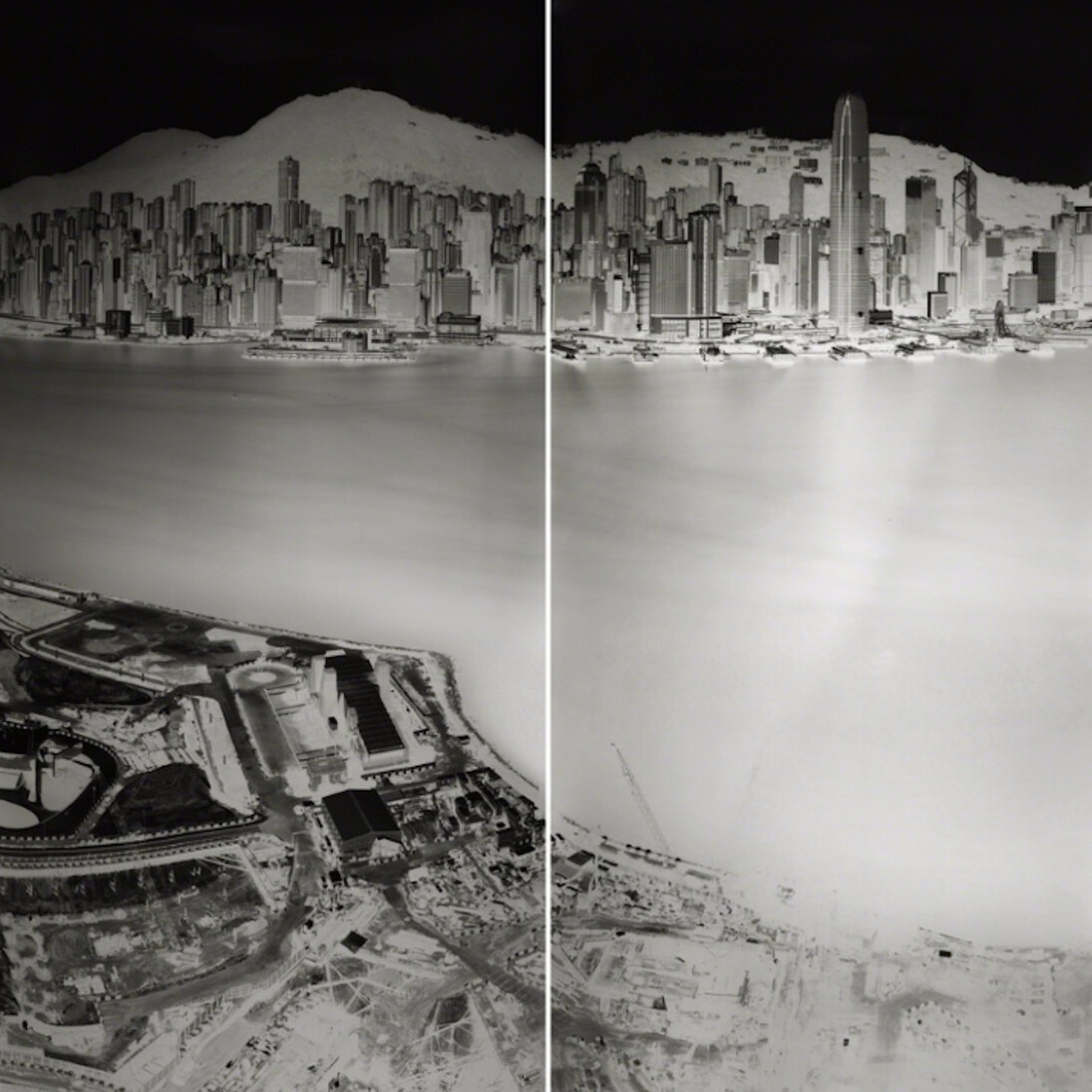 Shi Guorui, To see Hong Kong Island from Kowloon 19-20 July. Courtesy of 10 Chancery Lane Gallery