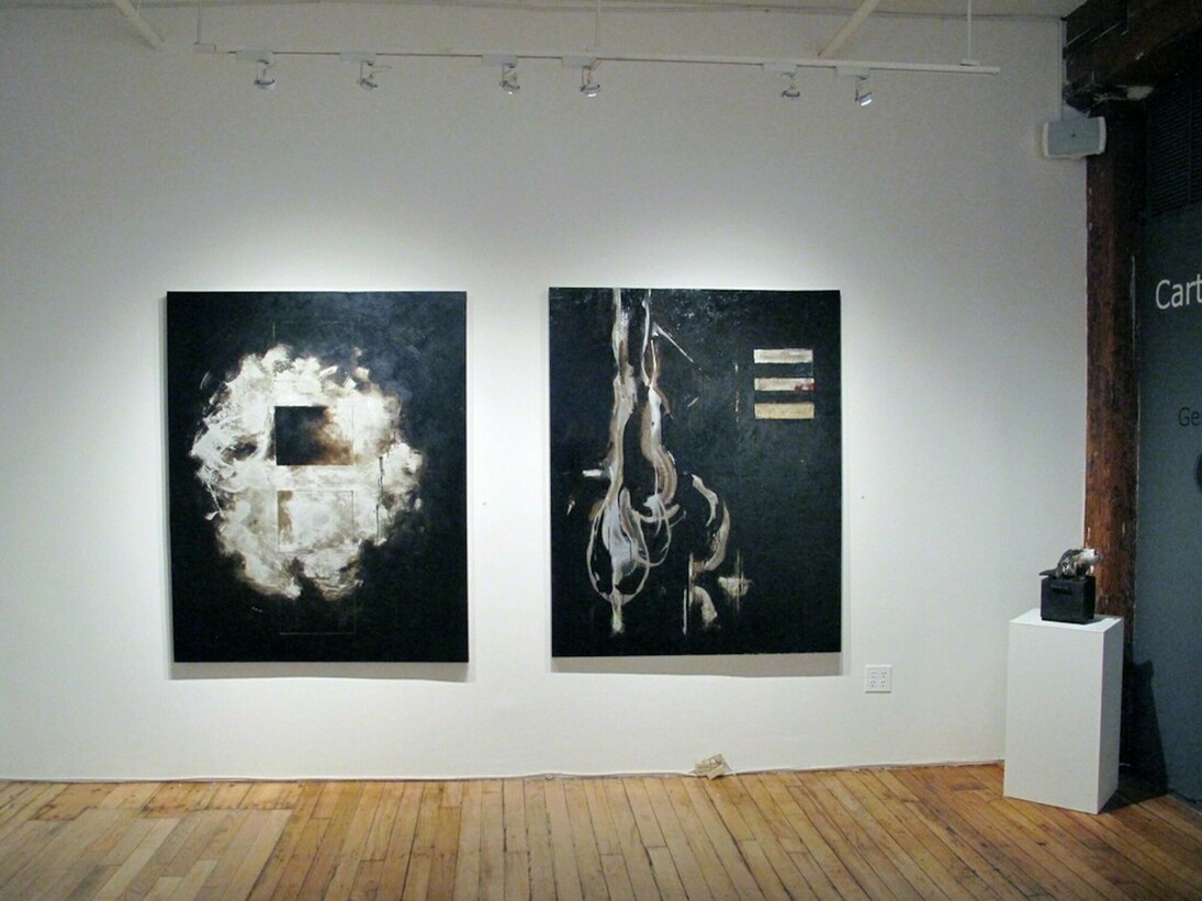 The Phantom Forest, Exhibition view. Courtesy of Carter Burden Gallery