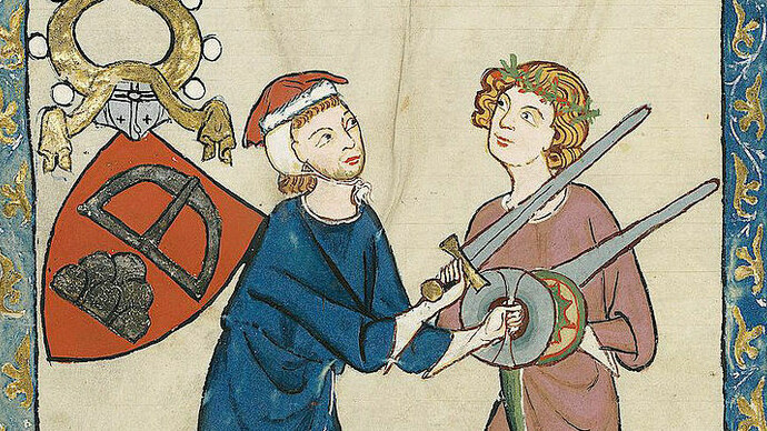 Johann von Ringgenberg, Codex Manesse