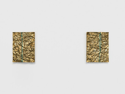 Aleksandar Duravcevic, The Fold, exhibition view. Courtesy of TOTAH Gallery