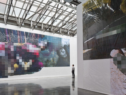 Thomas Hirschhorn. Courtesy of Gladstone Gallery