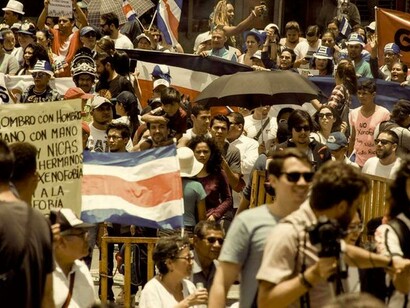 Costa Rica: la llegada de migrantes procedentes de Nicaragua ha generado un movimiento xenófobo en el país tico, pero también la reacción de buena parte de la sociedad contra discriminaciones basadas en el odio