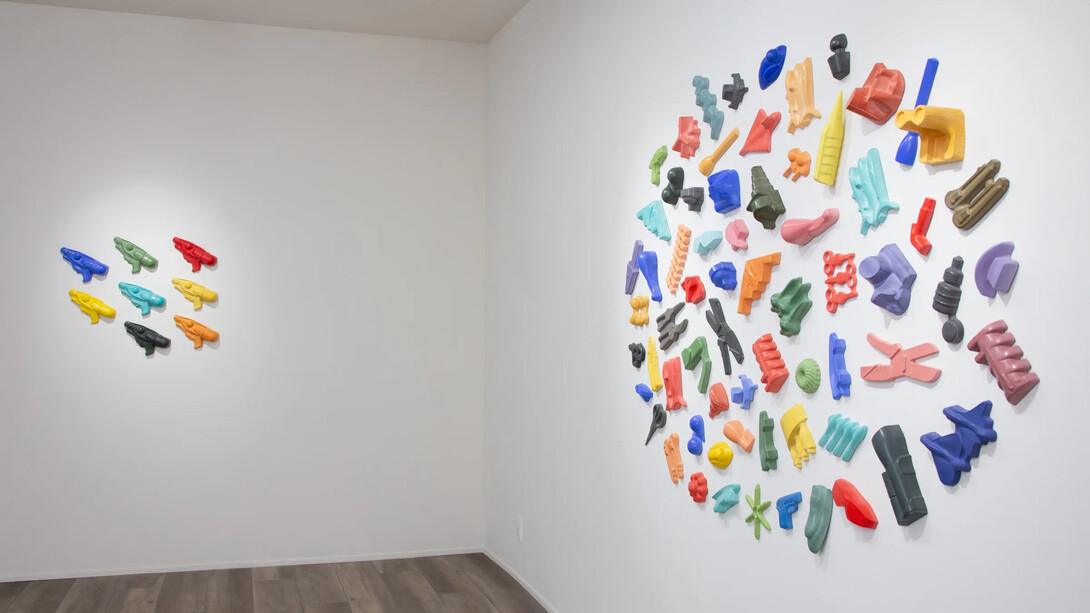 Tom Driscoll, Configurations, exhibition view. Courtesy of Quint Gallery 