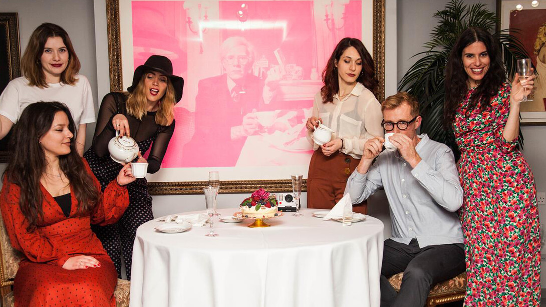 Tea with Andy. Courtesy of Hang-Up Gallery