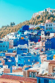 View of Chefchaouen, Morocco