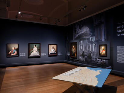 Von Odesa nach Berlin. Europäische Malerei des 16. bis 19. Jahrhunderts, ausstellungsansicht. Mit freundlicher genehmigung der Staatlichen Museen