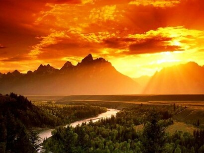 "Montes lejanos...