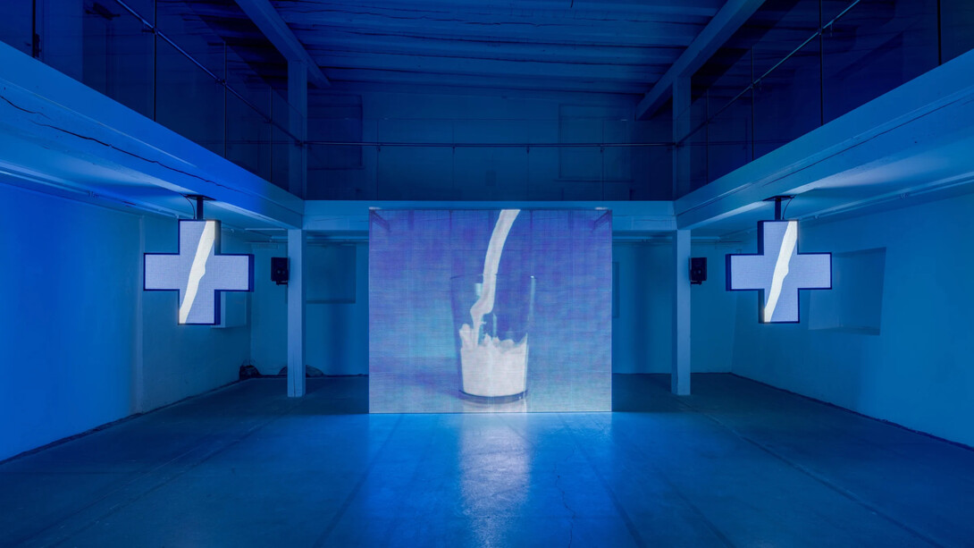 Jens Settergren, Milk plus, exhibition view. Courtesy of Wilson Saplana