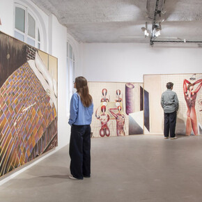 Santiago de Paoli, Riding hot, exhibition view. Courtesy of Galerie Jocelyn Wolff