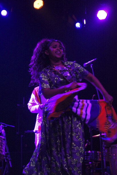 Fendika performing at GlobalFest during APAP 2016 in New York City. Photo: Catalina Maria Johnson