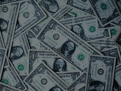 The one dollar bill is the lowest value denomination of United States paper currency but is still regarded as the barometer for economic progress 