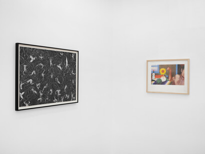After That Blue, 2023, installation view. Courtesy of Fragment Gallery, NYC