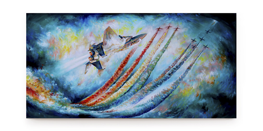 Mario Vespasiani. Courtesy of the artist and Museo Storico dell'Aeronautica Militare