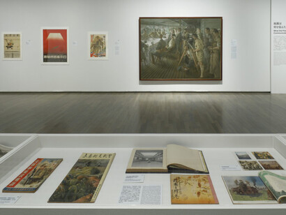 Various artists, Opening documents, weaving memories, exhibition view. Courtesy of The National Museum of Modern Art