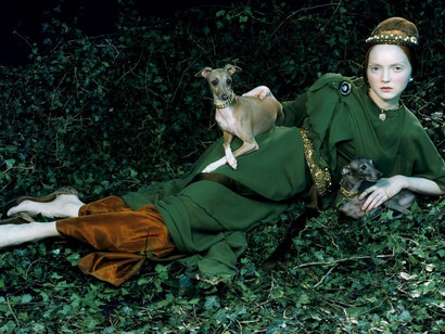 Lily Cole, photo by Miles Aldridge, 2005