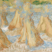 Vincent van Gogh, Sheaves of wheat (detail), 1890. Courtesy of Frist Art Museum