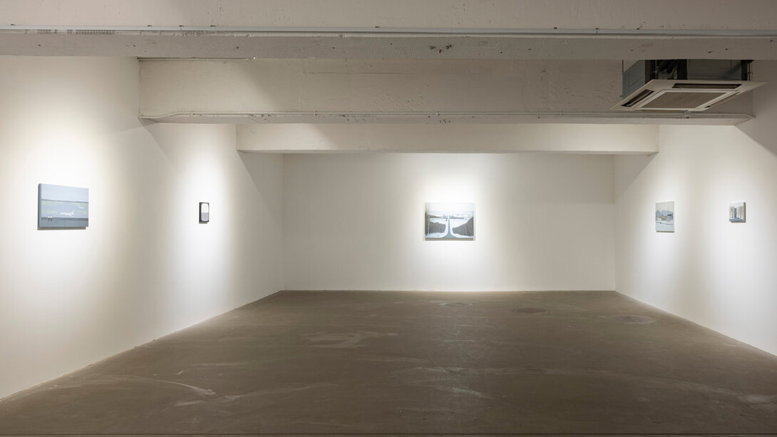 Hazel Wong Mei Yin, Receding scenery, exhibition view. Courtesy of Gallery Exit