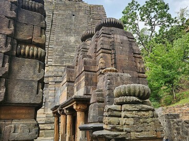 Katarmal Temple, also known as the Bara Aditya Temple, is a magnificent Sun temple located approximately 17 kilometers from Almora, India