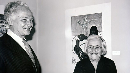 Amighetti con Prieto en los años 70